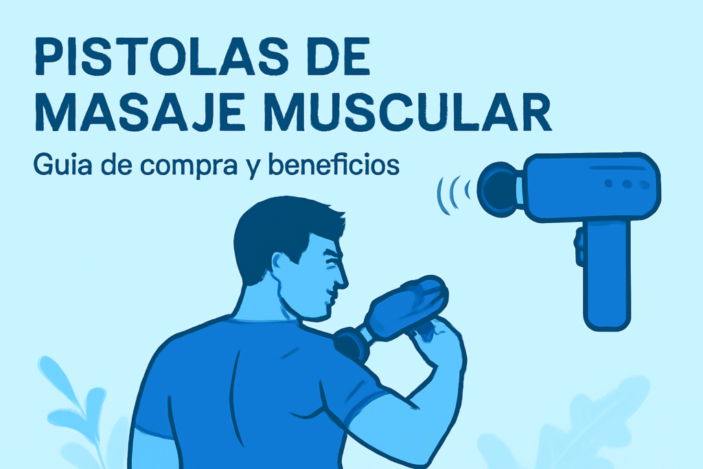 Pistolas de masaje muscular