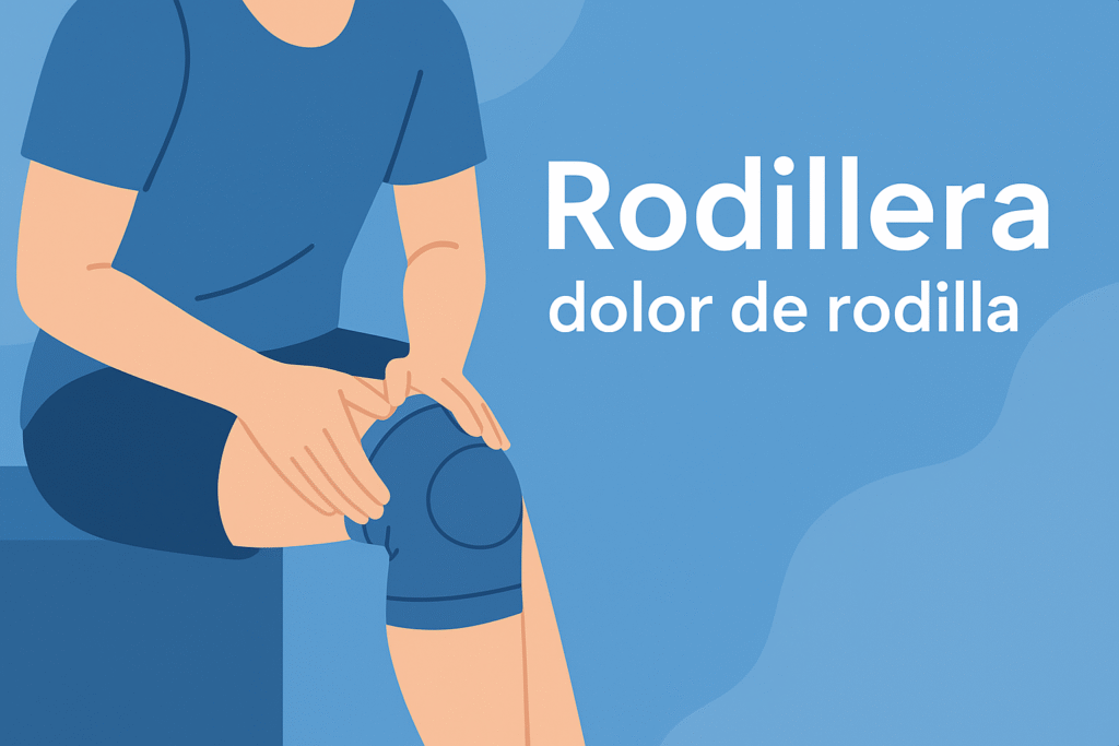 rodillera para dolor de rodilla