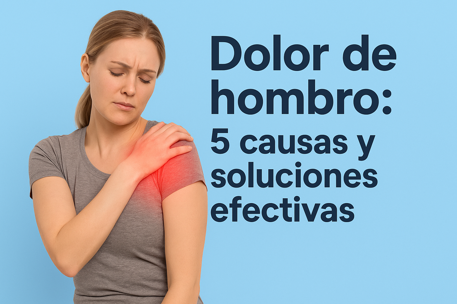 Dolor de hombro causas y soluciones
