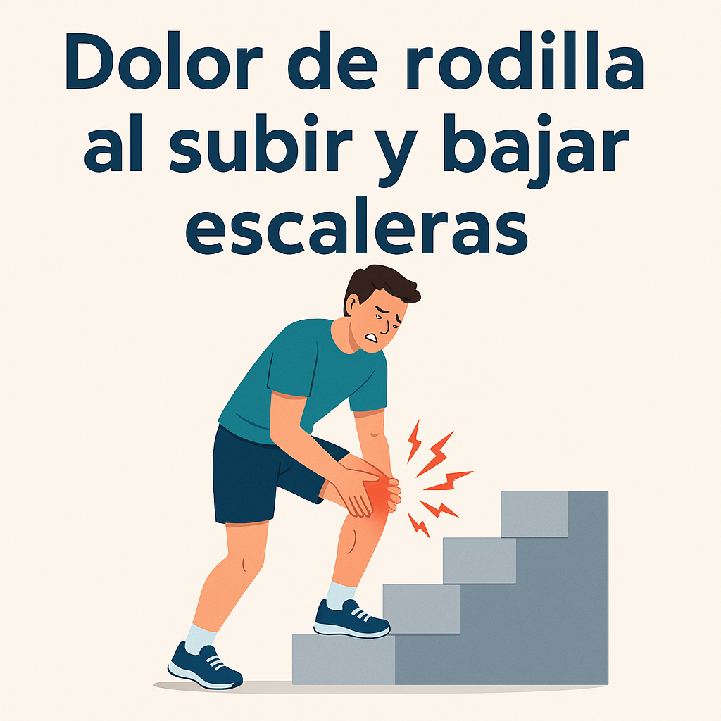 Dolor rodilla escaleras