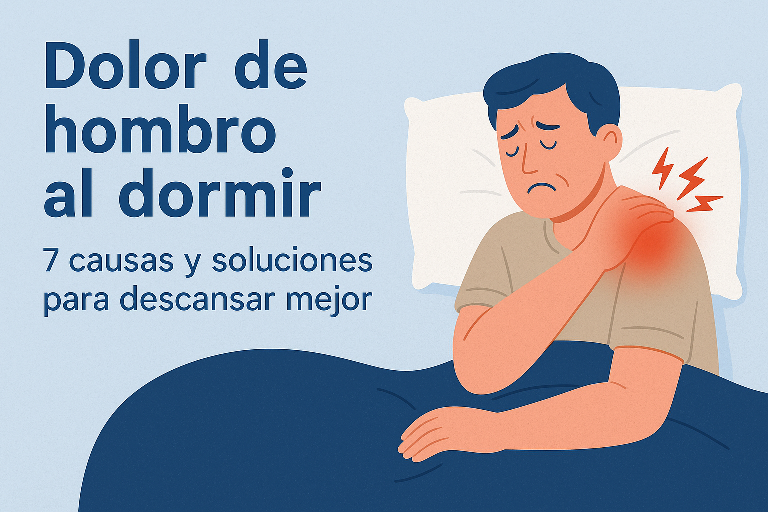 Dolor de hombro al dormir