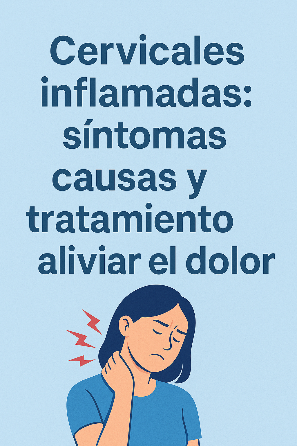 Cervicales inflamadas: síntomas, causas y tratamiento