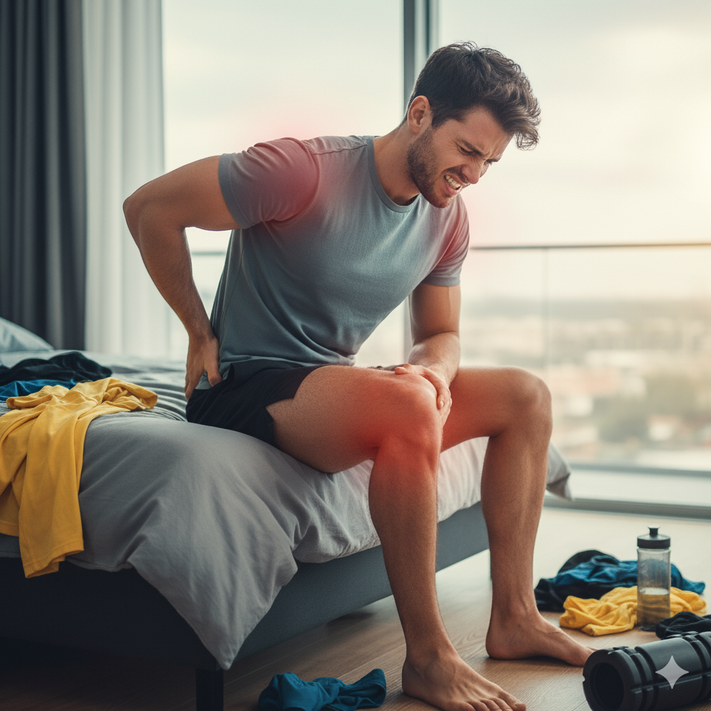 Cómo aliviar el dolormuscular después de entrenar dolor
