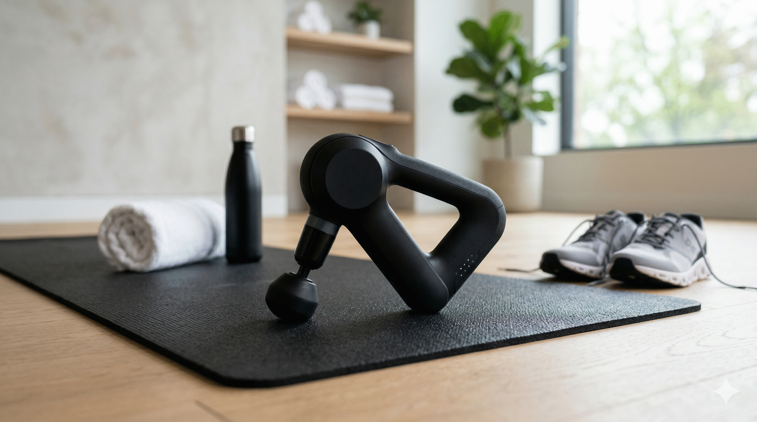 Pistola de masaje para recuperación muscular