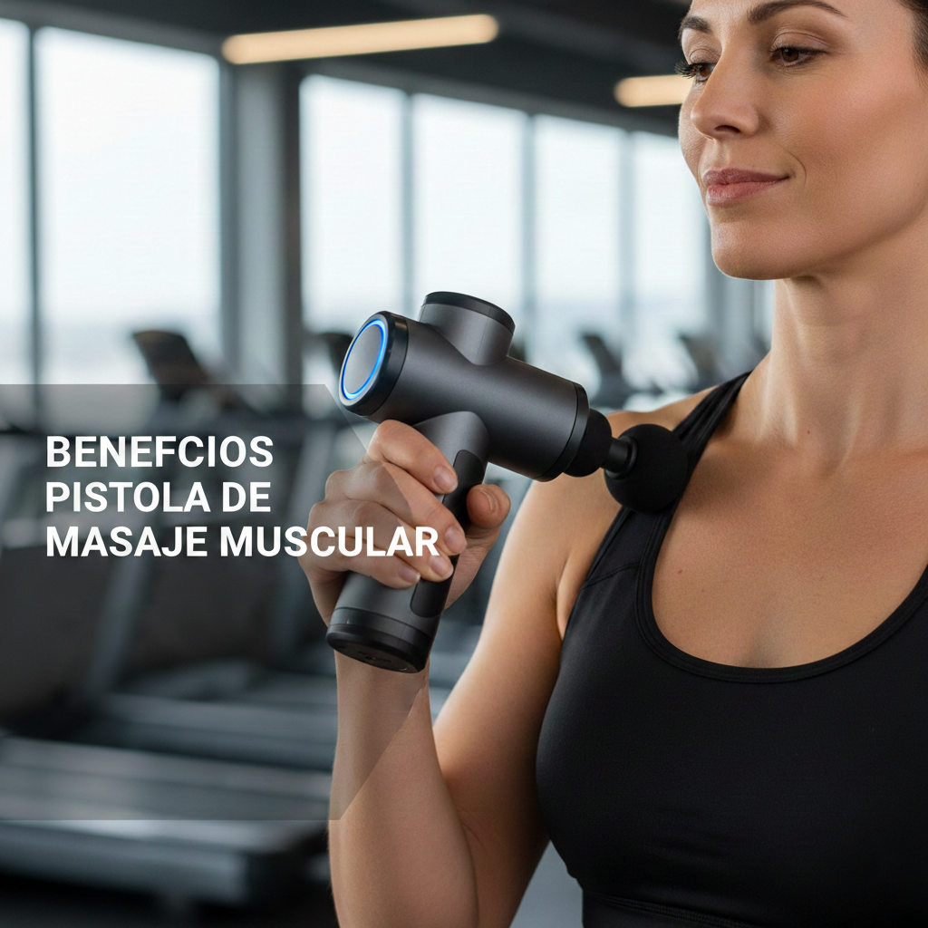 Beneficios de la pistola de masaje muscular