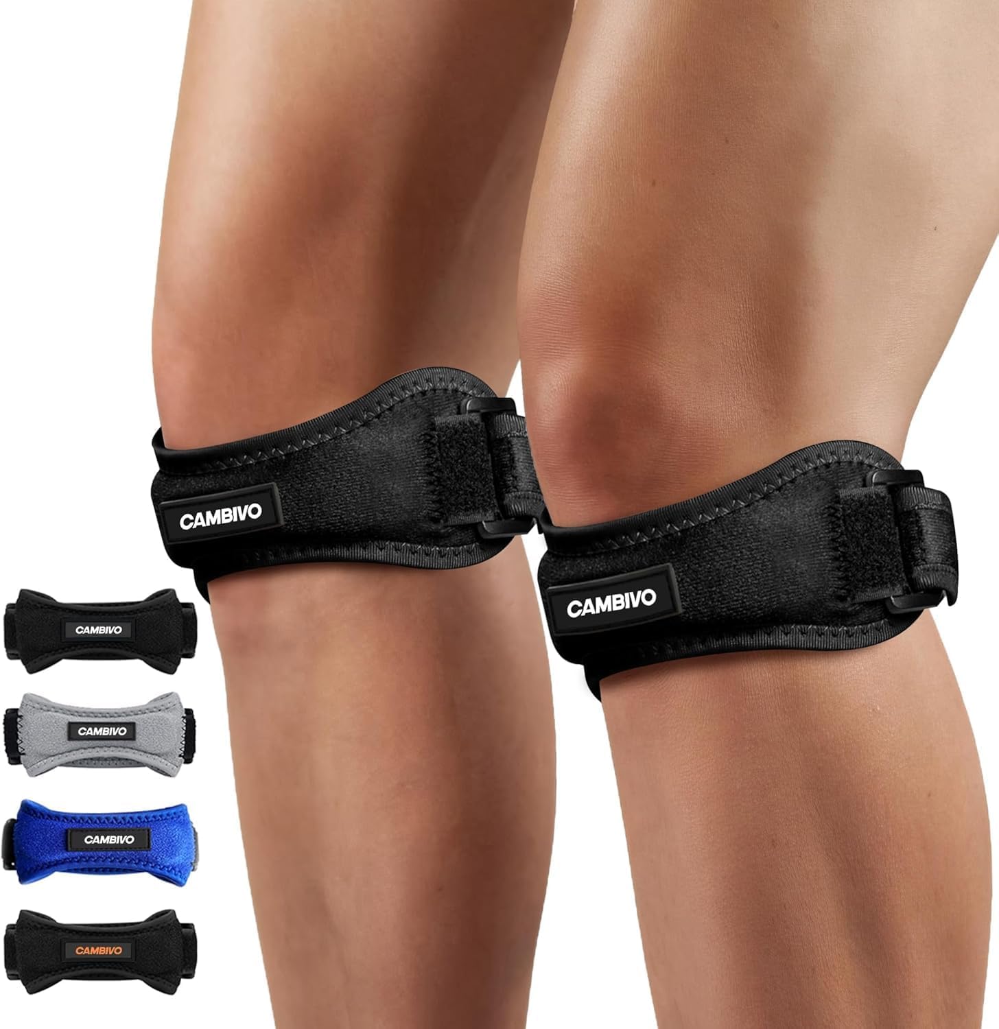 CAMBIVO cinta rotuliana para fútbol y tendinitis rotuliana