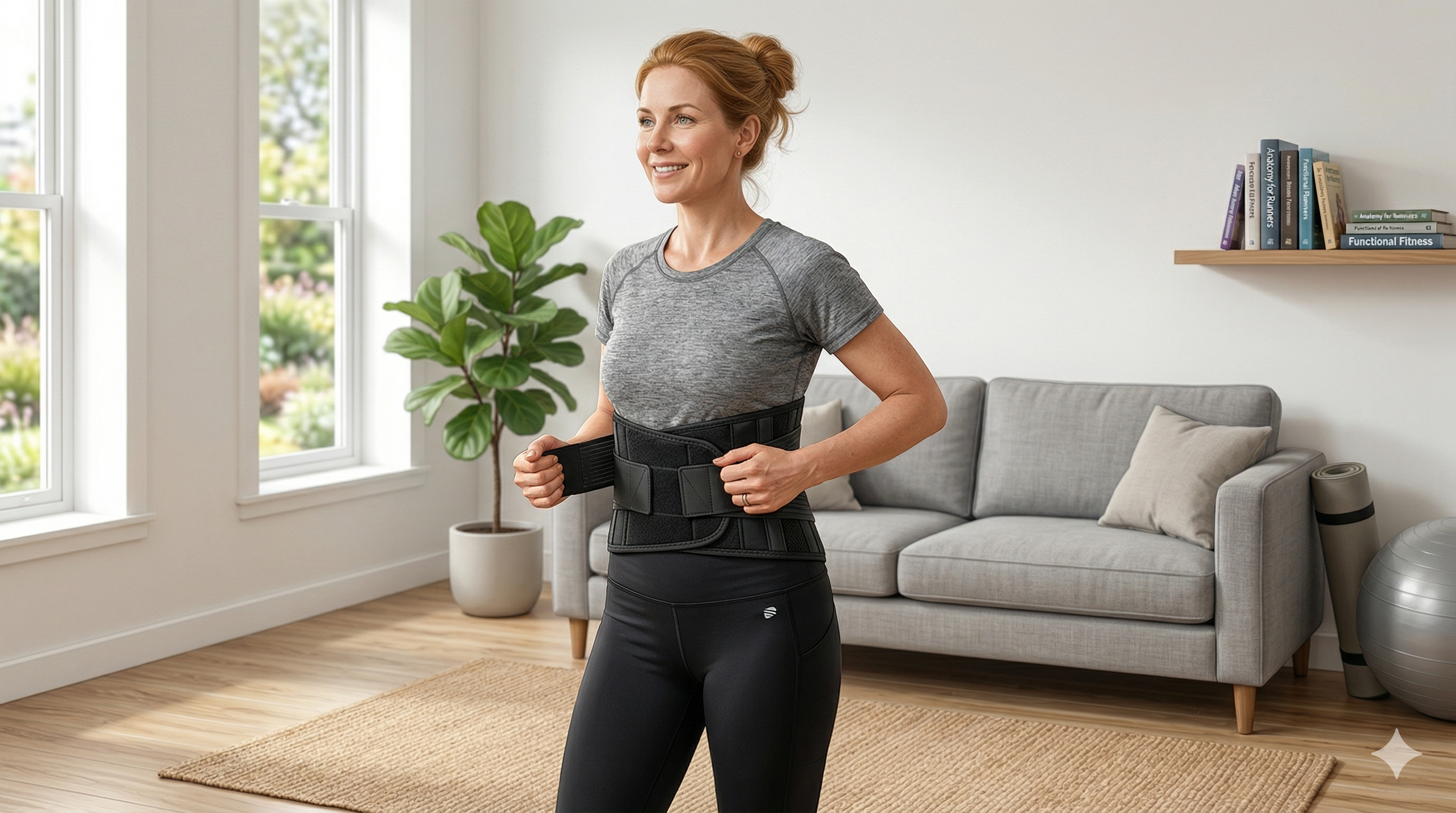 Faja lumbar para hernia discal como apoyo complementario