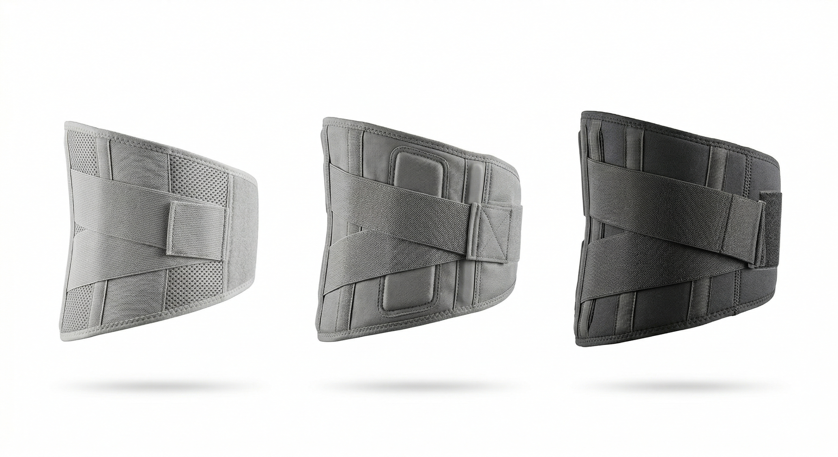 Apoyo temporal con faja lumbar en una contractura muscular