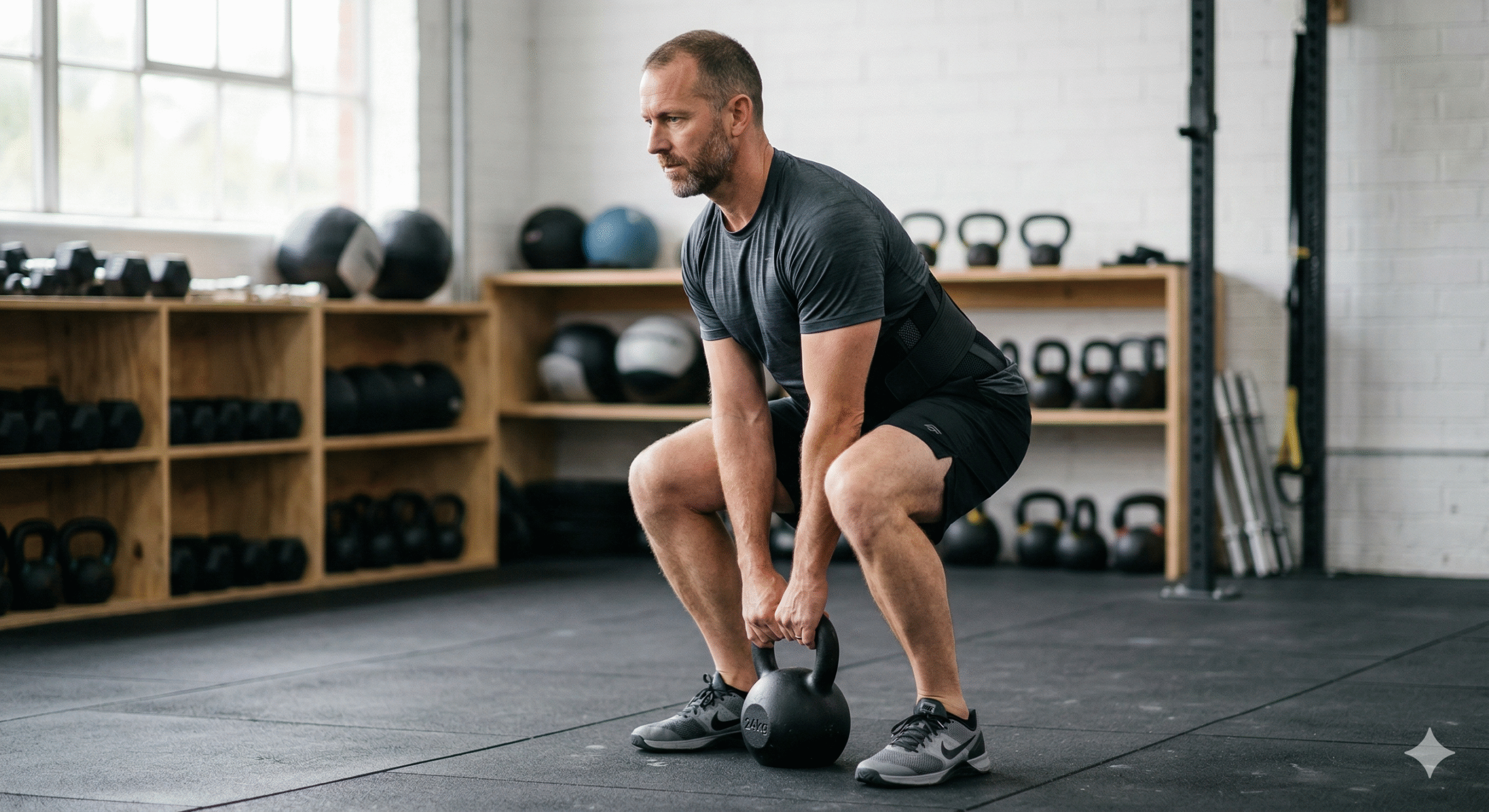 Uso de faja lumbar al levantar peso