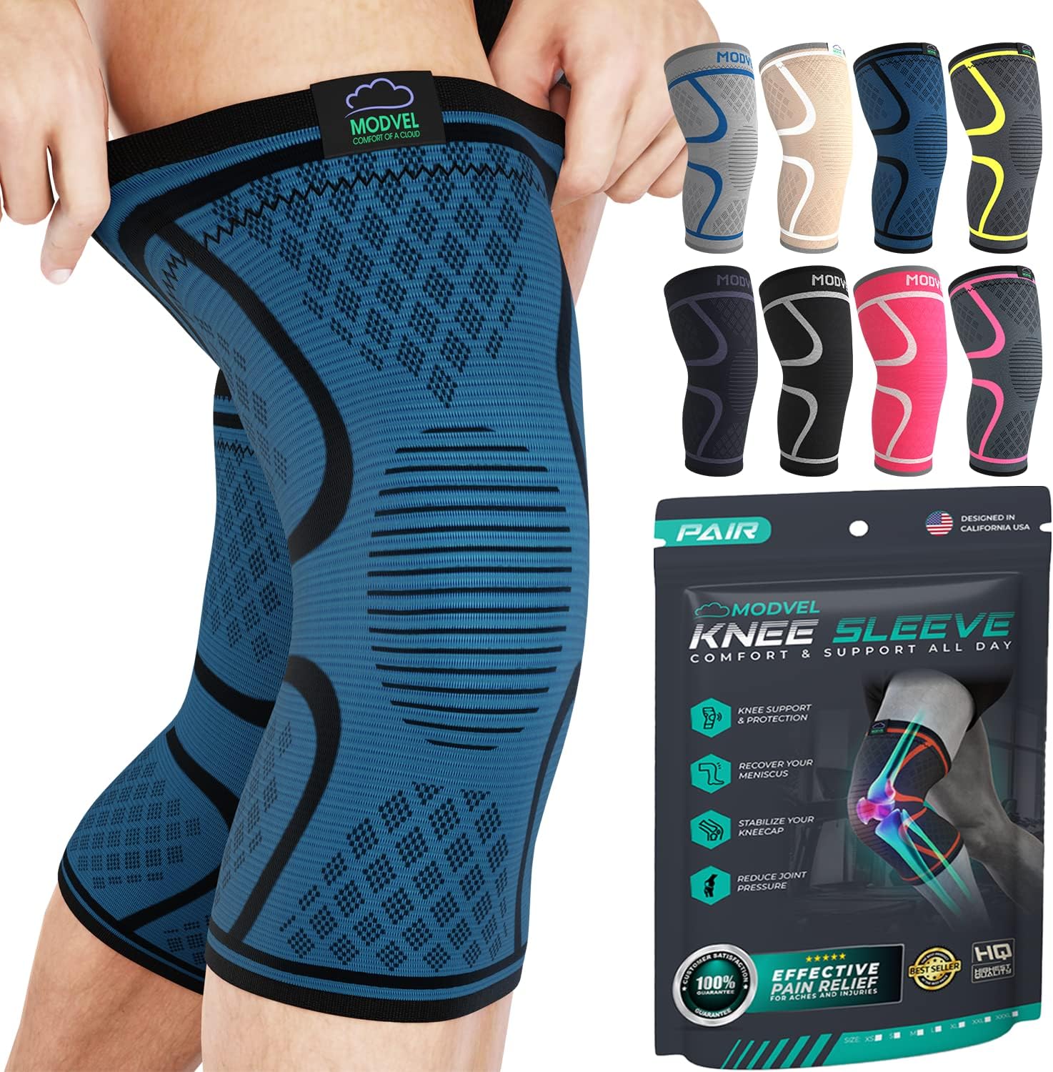 Rodillera para running y dolor de rodilla al correr