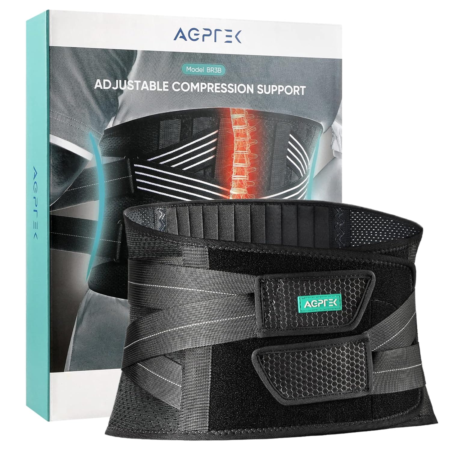 AGPTEK faja lumbar vista principal