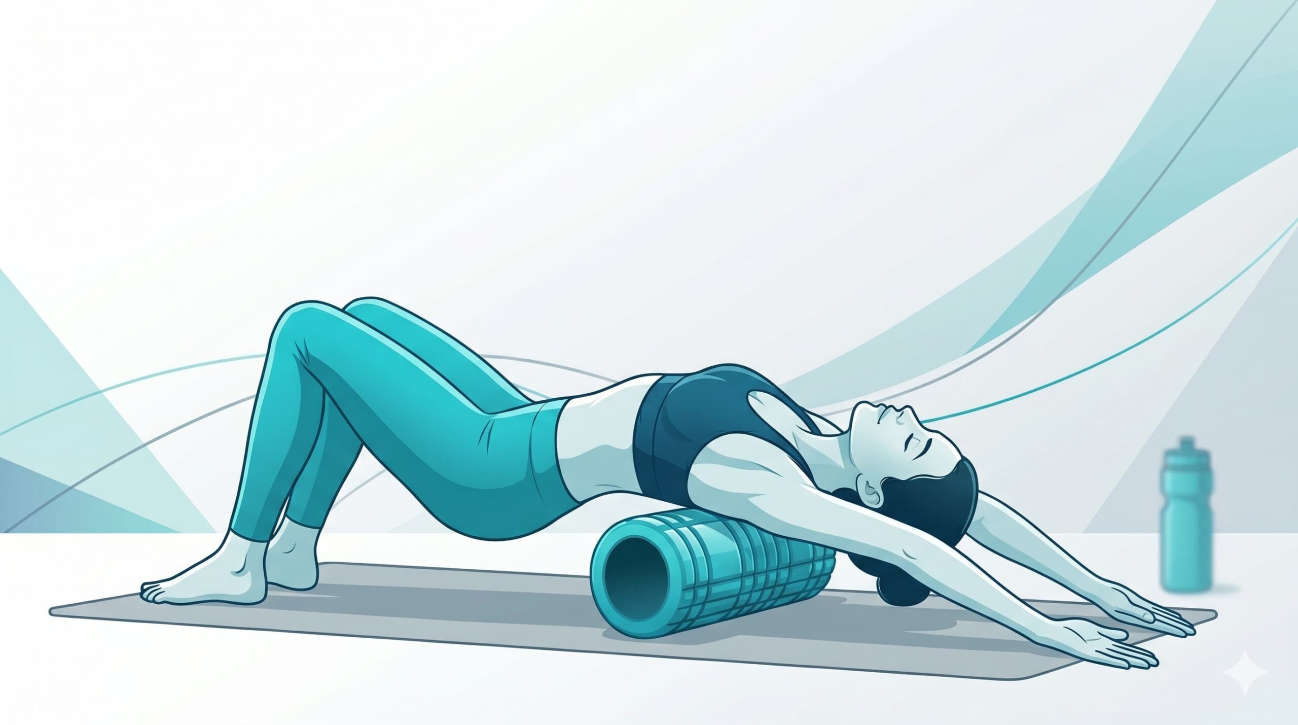 Beneficio del foam roller para movilidad de espalda