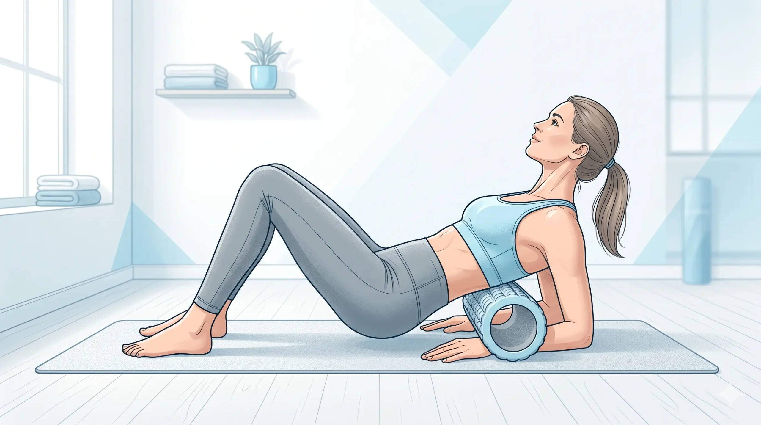 Foam roller para la espalda