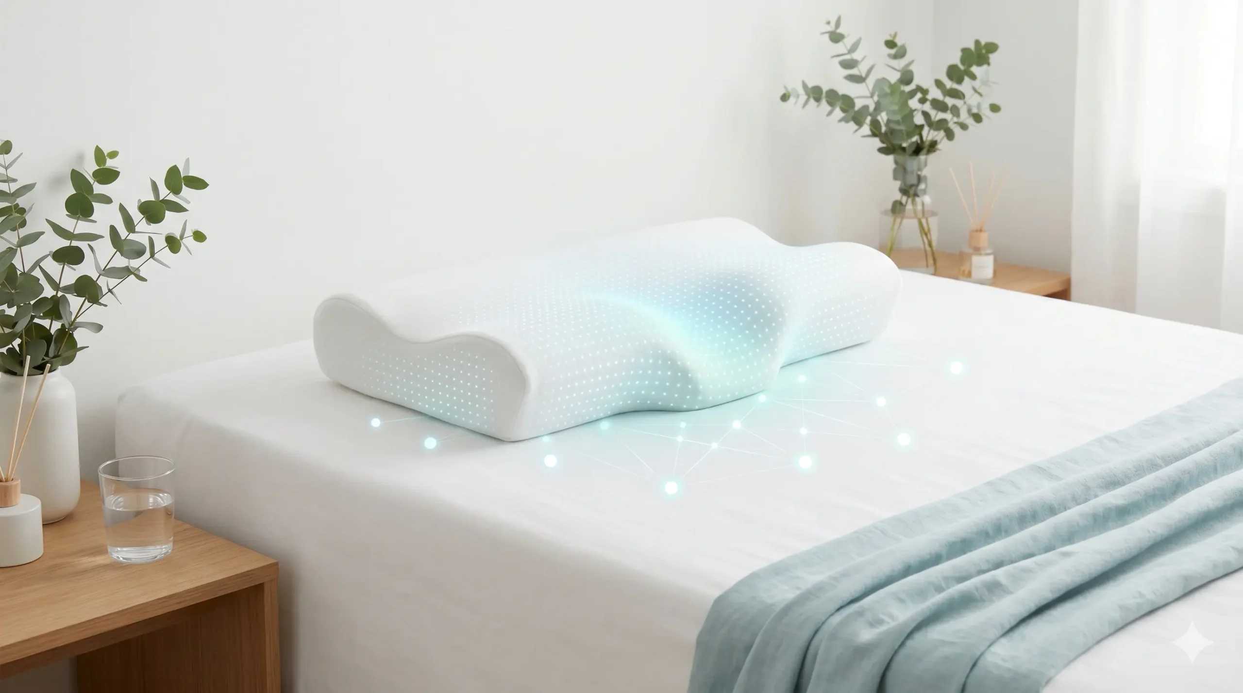 Ventajas de una almohada cervical viscoelástica para soporte, presión y comodidad