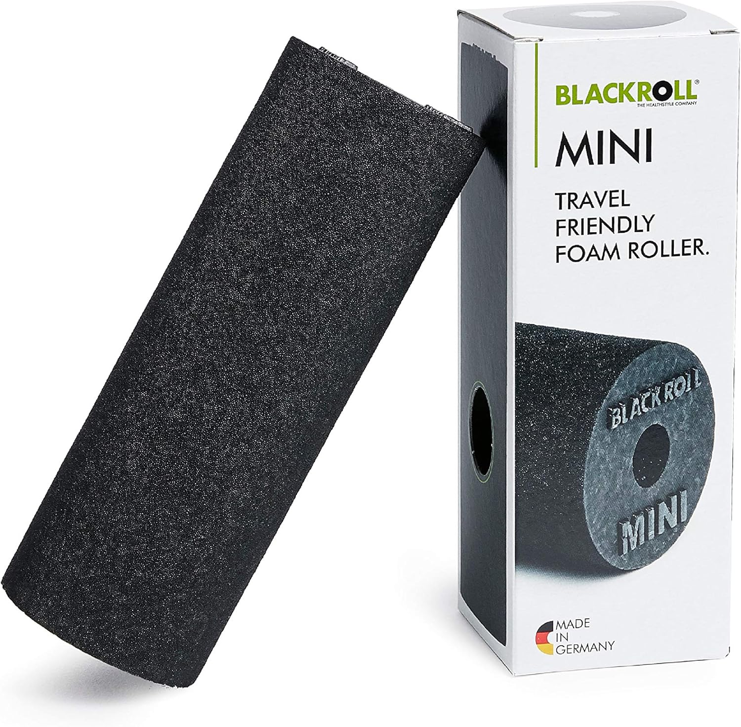 BLACKROLL Mini foam roller para viaje y descarga localizada