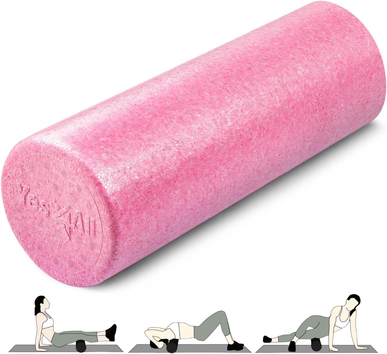 Yes4All foam roller calidad precio de 45 cm