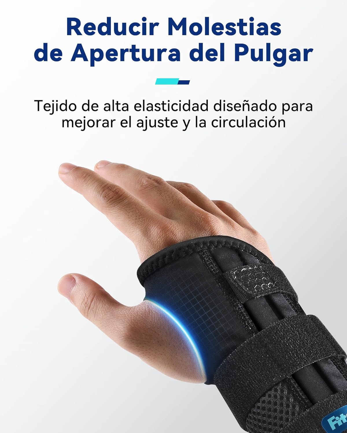 Fitomo Wrist Brace detalle de ajuste