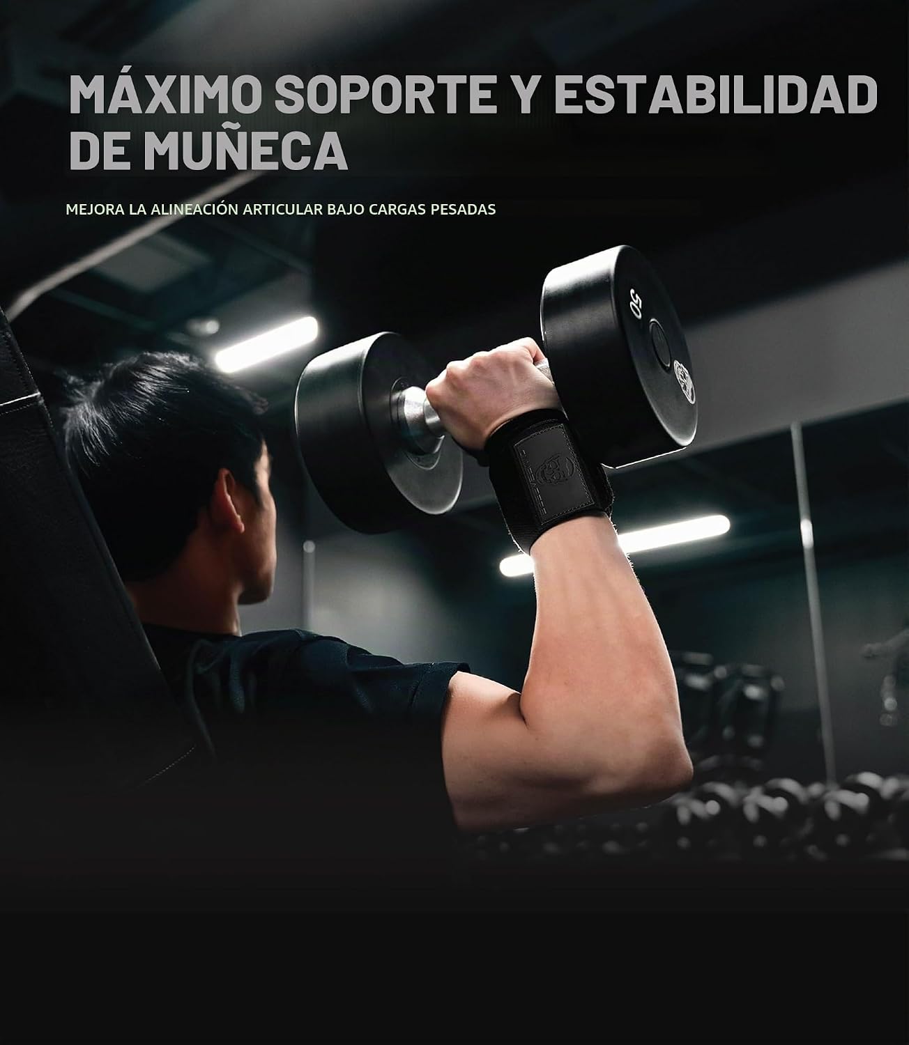 Gymreapers Wrist Wraps 18 pulgadas imagen 2