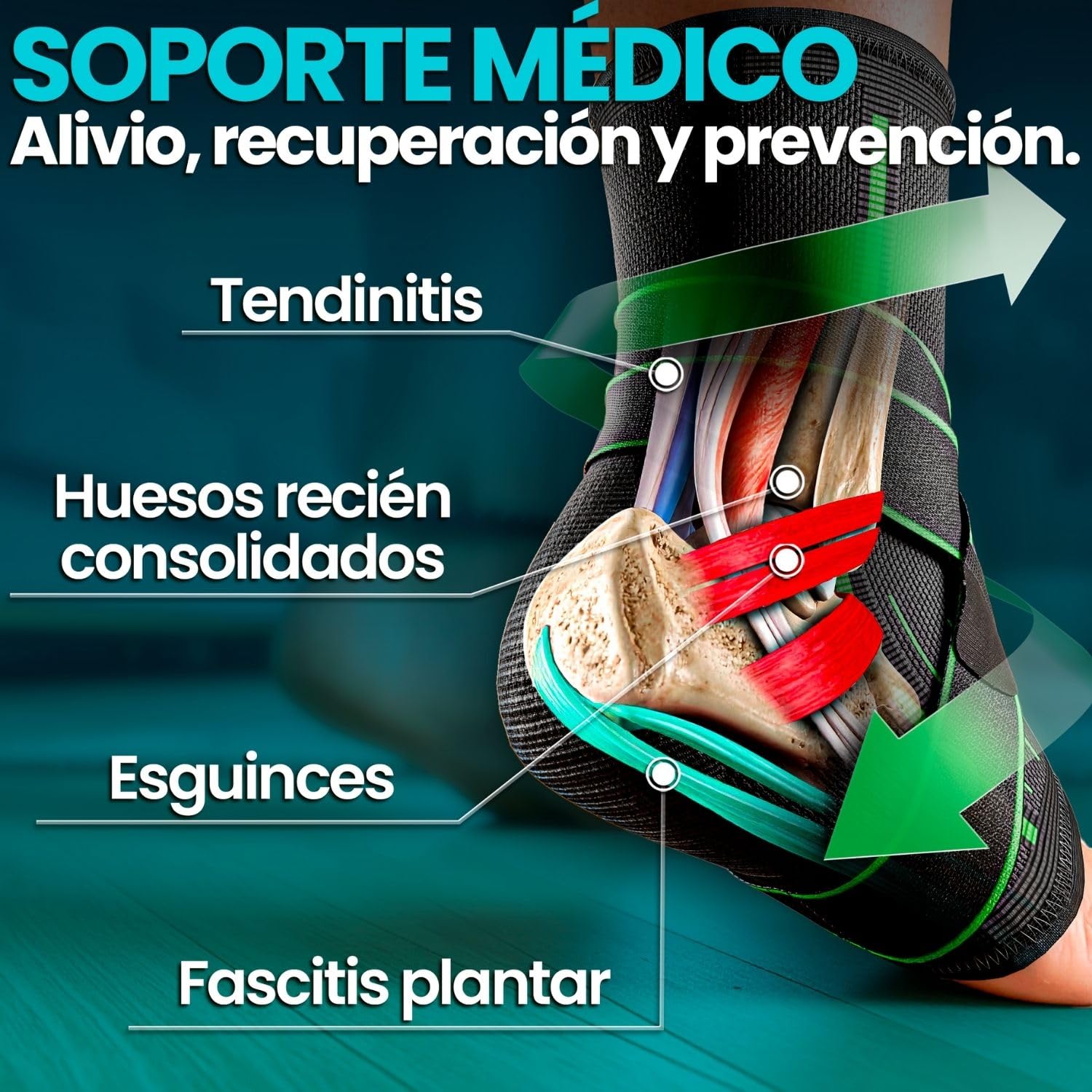 NativoDex Tobillera Estabilizadora, vista 2