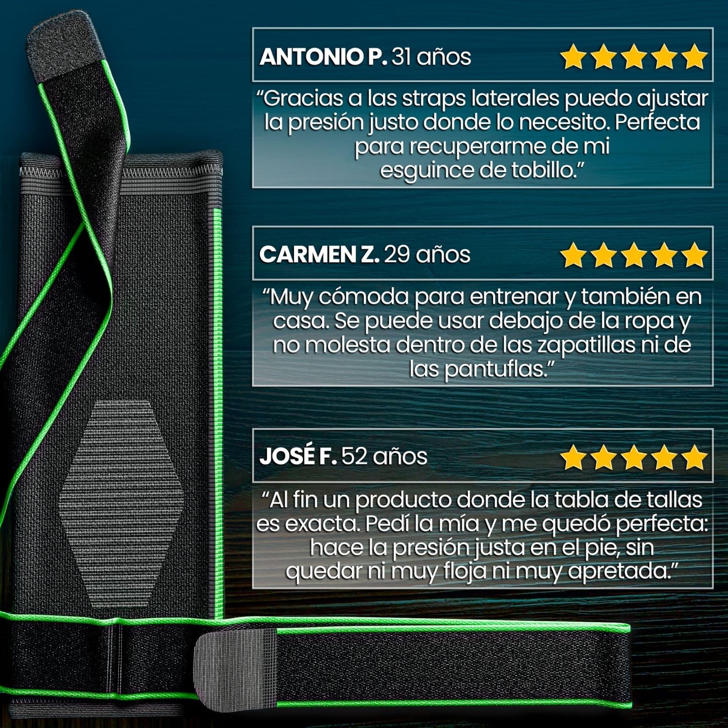 NativoDex Tobillera Estabilizadora, vista 3
