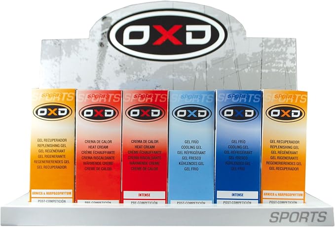 Envase de OXD Cooling Gel Intense