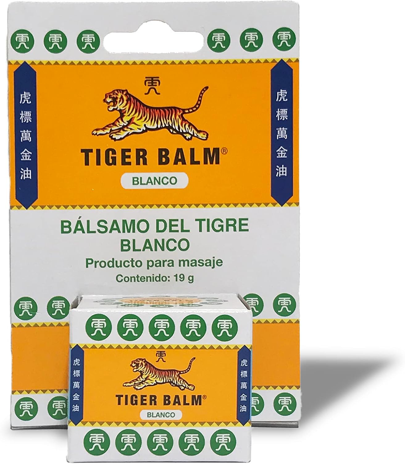 Envase original Tiger Balm Blanco 19 g