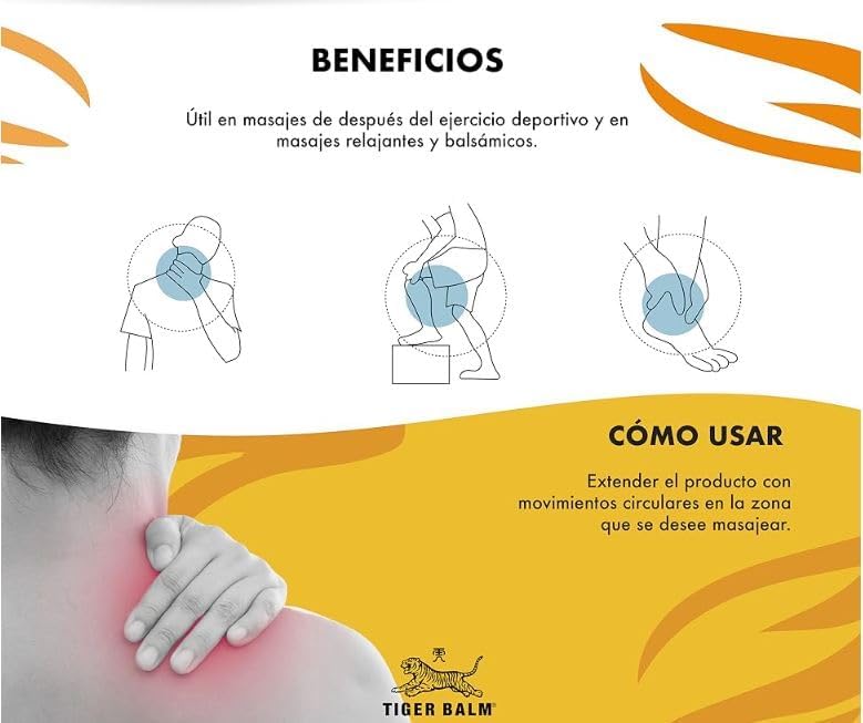 Bálsamo del Tigre Blanco de sensación refrescante