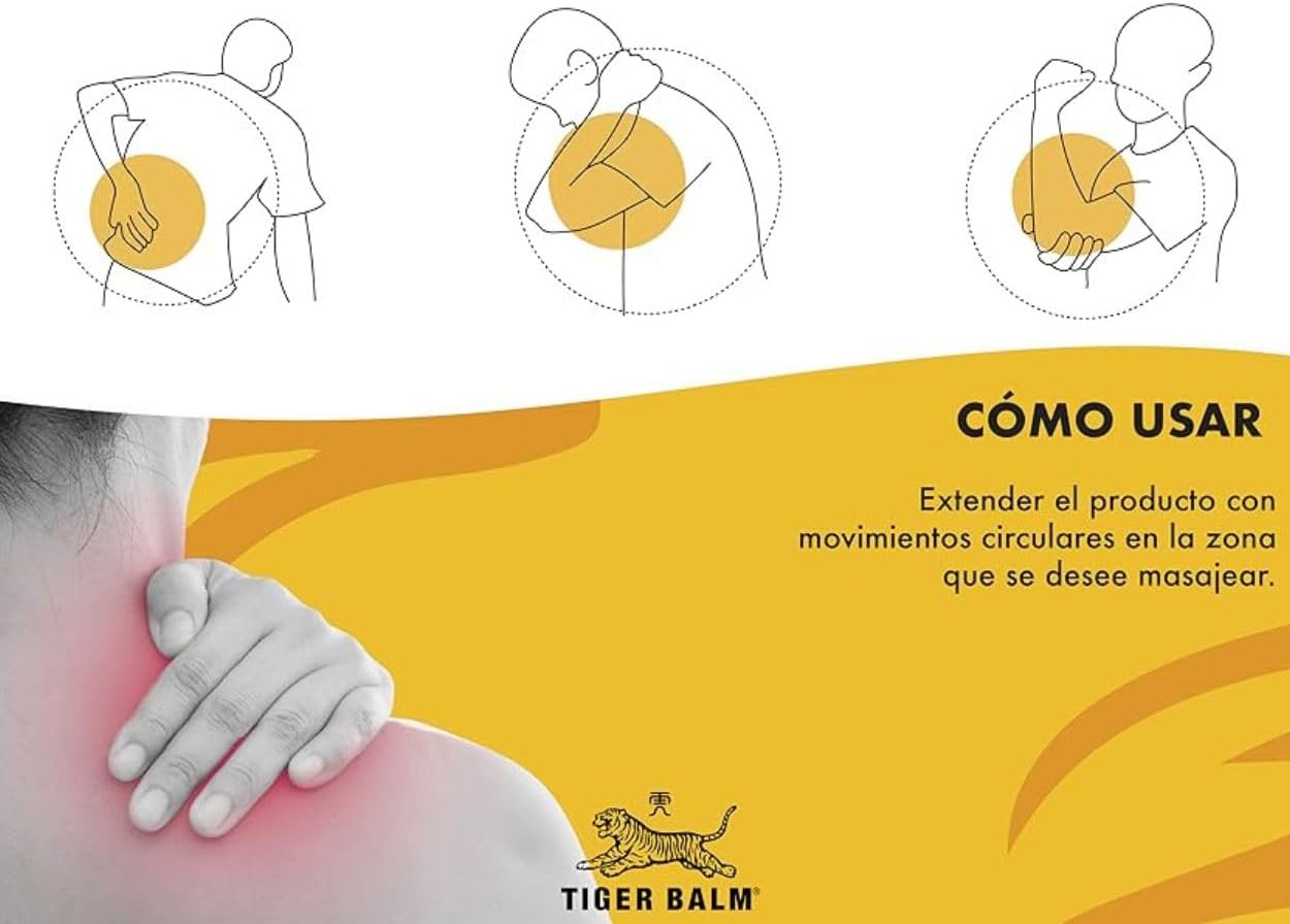 Envase original Tiger Balm Rojo 19 g